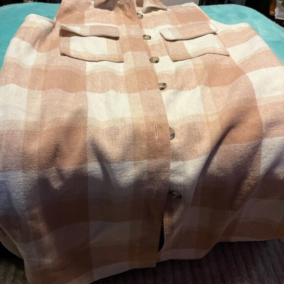 Long Plaid Vest - Picture 4 of 6